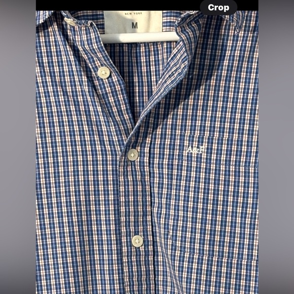 Abercrombie and Fitch men’s button down - Picture 9 of 9